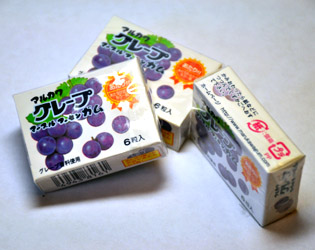 ЖЕВАТЕЛЬНАЯ РЕЗИНКА «MARUKAWA» 6 шаров, 8,1 г
со вкусом ВИНОГРАДА ЖЕВАТЕЛЬНАЯ РЕЗИНКА «MARUKAWA» 6 шаров, 8,1 г
со вкусом ВИНОГРАДА